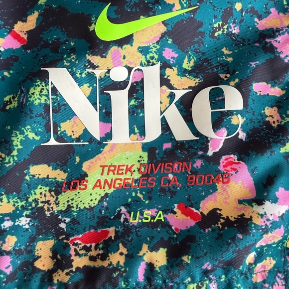 Nike Trek Division Paint Splatter Shorts Men’s XL Drawstring - Picture 4 of 5